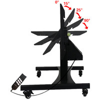 LCARTPROA Powered Height Adjustable & Tilting Mobile Cart for 55", 65", 75" & 86" LiteTouch units